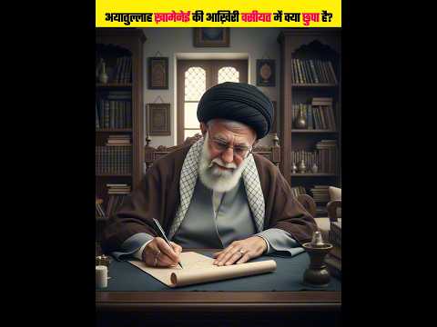 ख़ामेनेई की आख़िरी वसीयत, जो उन्होंने 10 साल पहले ही लिख दी थी | #shorts #iran