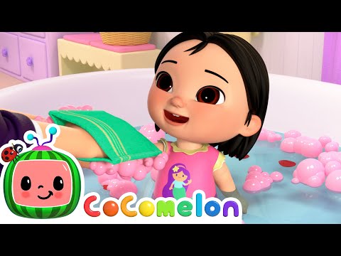 CeCe's Bath Song! 🛁| CoComelon | Healthy Habits and Routines