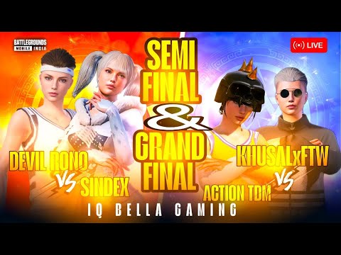 NEW YEAR TDM TOURNAMENT SEMI  FINAL  | TDM TOURNAMENT |  IQ BELLA GAMING   #bgmi #pubg #custom