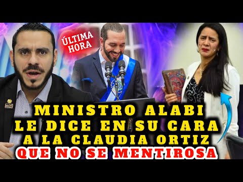 BOMBAZO PRIMO DE NAYIB BUKELE DESTR0Z4 A LA CLAUDIA ORTIZ EN SU CARA LE DICE MENTIR0SA Y METID4