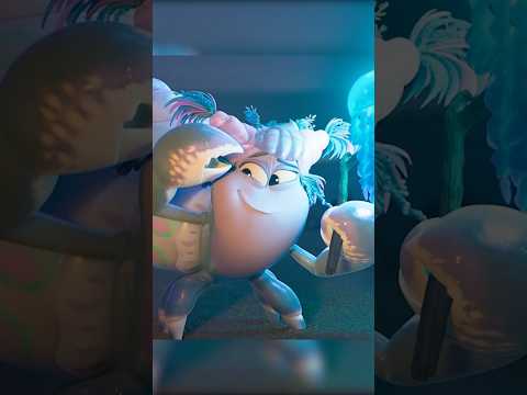 The friendship between sea crabs and land crabs.#shorts
