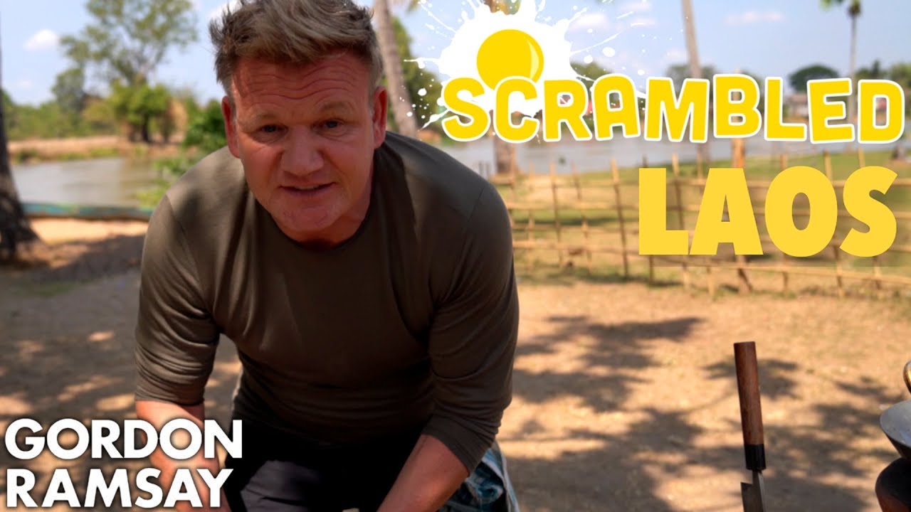 Gordon Ramsay Makes an Spicy Asian Omelette in Laos Scrambled