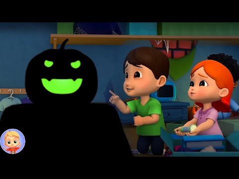 Monster In The Dark Nursery Rhyme & More Halloween Song for Babies