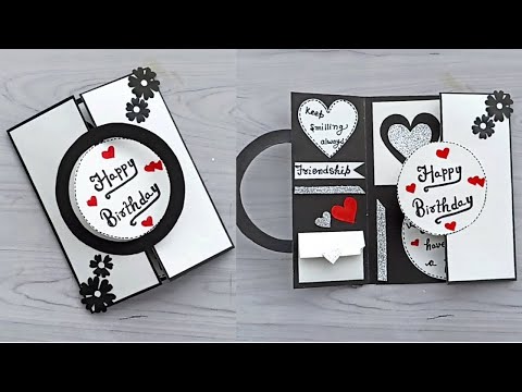 DIY - Happy Birthday Card | Anniversary Card | Greeting Card | Handmade Card