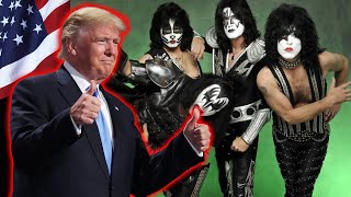 TRUMP to host event honoring KISS!? (strange but true...)