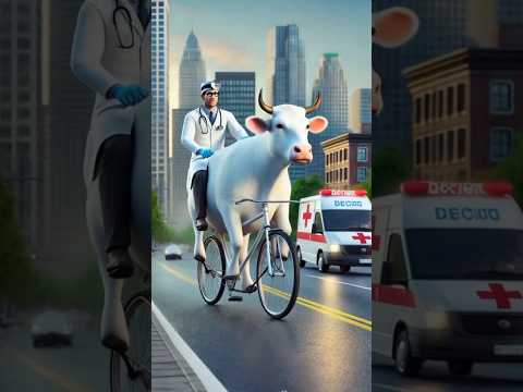 Emotional story of a cow 🐄 and its small child #shorts #viral #youtubeshorts #ai #trending #ytshors