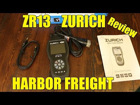 Zurich Obd2 Code Reader Zr13 Manual, 08-2021