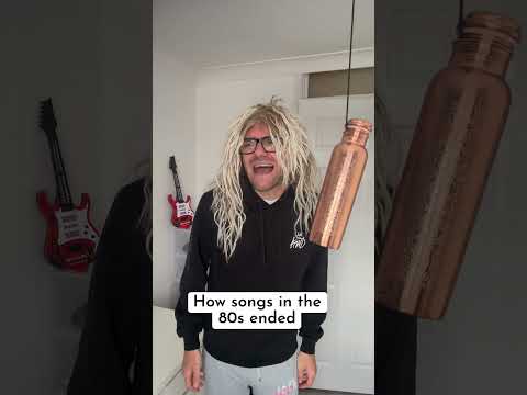 How songs in the 80s ended ๐
