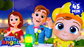 🧑‍🍳 Main Cheif Tonight | Little Angel 😇 | Kids Learn! | Nursery Rhymes | Sing Along