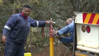 YouTube video thumbnail: Johannesburg’s Water Crisis Deepens as Outages and Leaks Persist