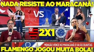 FLAMENGO BATE O CRUZEIRO POR 2X1 NO MARACANÃ! FLA ESTÁ CLASSIFICADO PARA AS QUARTAS DA LIBERTADORES
