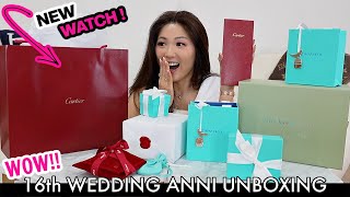 $32K UNBOXING❣️HUSBAND TRIED ''SURPRISE GIFT 🎁 '' AGIAN! 16TH WEDDING ANNIVERSARY 💎💎💎| CHARIS