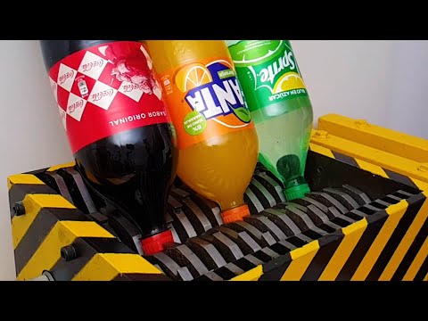 THIS IS WHAT HAPPEN WHEN YOU SHRED FANTA BOTTLES!