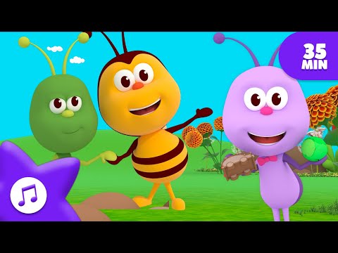 Voa, Abelhinha Be-Be 🐝 + Completo | Bichikids Português - Canções Infantis