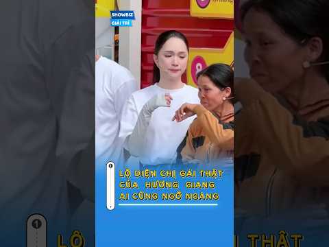 DANH TÍNH CHỊ GÁI HƯƠNG GIANG GÂY XÔN XAO | SAO VIỆT #showbiz #saoviet #hoahau #huonggiang