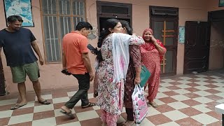 ♥️मायके आते ही भाभी के साथ ♥️मिलकर शुरू कर दिए घर के काम♥️एक दूसरे के साथ वक़्त का पता ही नहीं चलता♥️