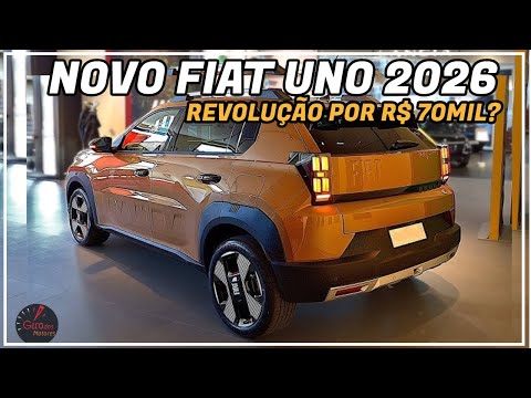 NOVO SUV DA FIAT NOVO UNO 2026COM PREÇO PARA REVOLUCIONAR O MERCADO NO BRASIL