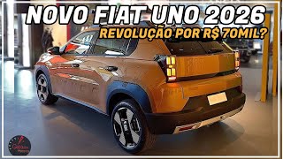 NOVO SUV DA FIAT NOVO UNO 2026COM PREÇO PARA REVOLUCIONAR O MERCADO NO BRASIL