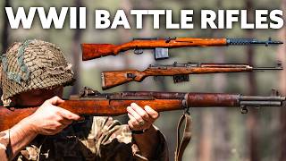 The Big Three Battle Rifles of World War 2