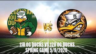 11U LEGENDARY DUCKS VS 12U SHOWTIME DUCKS
