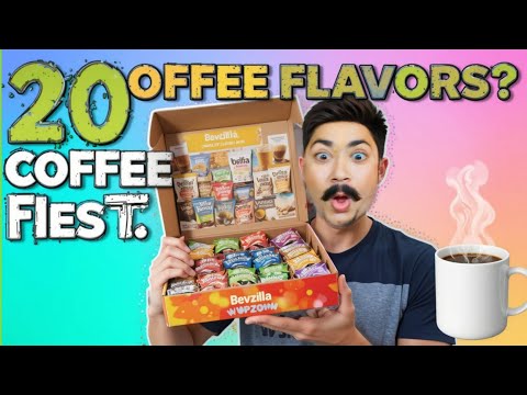 Bevzilla Coffee Unboxing & Real Taste Test! 😲 20 Flavors in 1 Box | Kya Yeh Sach Mein Best Hai?