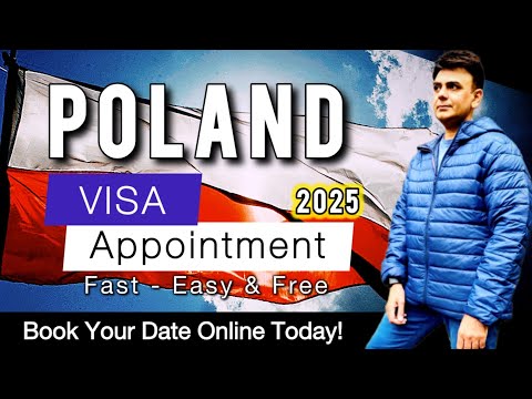 Poland Visa Appointment 2025 Booking Online | Fast, Easy and FREE | Poland Embassy Appointment 2025