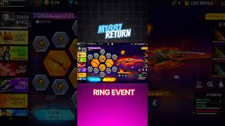 💥 M1887 RETURN 😱 M1887 RING EVENT FREE FIRE | #m1887return #m1887ringevent #shorts  #freefiremax