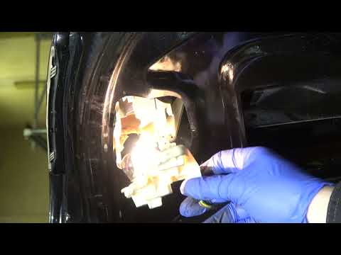 How to replace rear Parking Light Bulb BMW 3 series E90. Years 2004 to 2013.