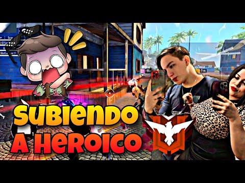 "SUCO🍍" y "SCAR" Me invitan a Subir a Heoroico!😱 De-Clasificatoria!!🔥 #freefire #humor