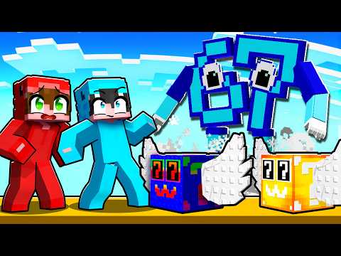 Abrí los Lucky Blocks de BRAINROTS SECRETOS en Minecraft!