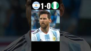 Argentina vs Nigeria