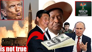 UGANDA GUKORANA NUBURUSIYA IKIBAZO MUKARERE KOSE AMERIKA NUBURUSIYA BARAHIGANA NTIBAZIGERA BAHUZA