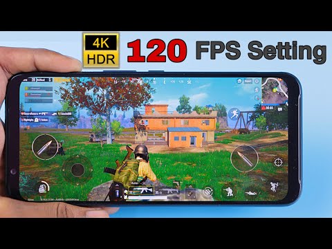 How to Play Pubg Mobile 4K Graphics 120FPS Frame | Hindi