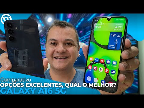 GALAXY A16 5G | 6 Atualizações de Android, Proteção IP54, Tela MAIOR | Análise / Review