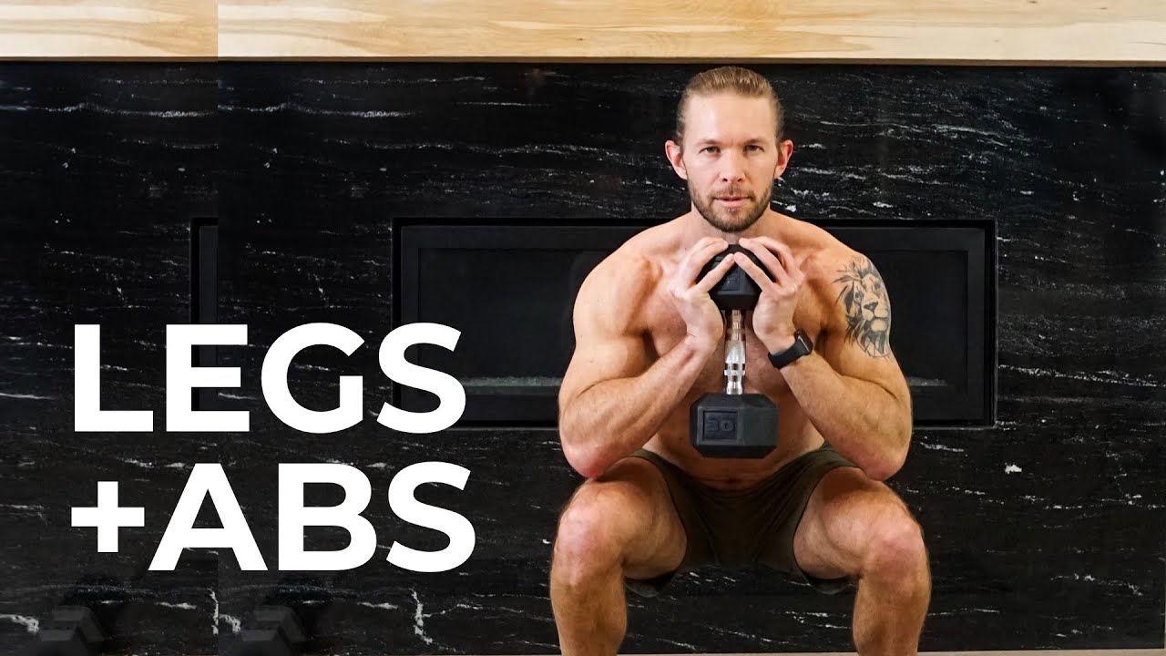 45 MIN ABS AND LEGS WORKOUT LEG AND ABS WORKOUT - TIFF x DAN