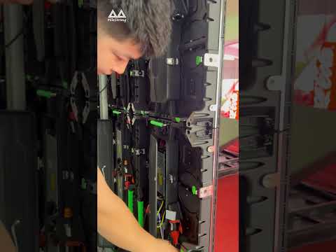 Lightweight and quick to install, it is the first choice for temporary activities#ledrentalscreen