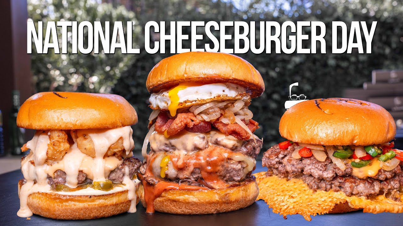 Celebrating national cheeseburger day in the best way possible! sam