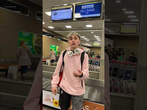 ME RETARON A CANTAR EN EL AEROPUERTO🫣👀 CON JETSMART✈️