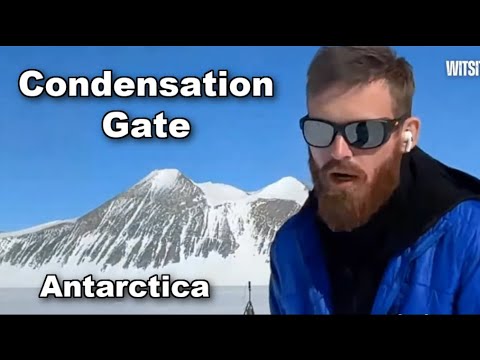 Condensation Gate - Antarctica  -  Flat Earth