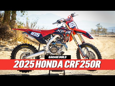 Racer X Films: 2025 Honda CRF250R Garage Build Project Bike