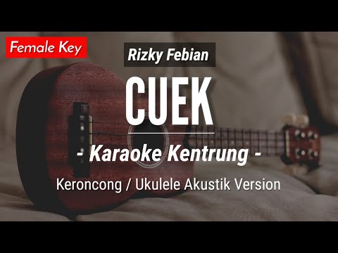 Cuek (KARAOKE KENTRUNG) – Rizky Febian (Karaoke Akustik | Keroncong | Ukulele)