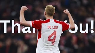 Thank You! Matthijs de Ligt | 2022-2024