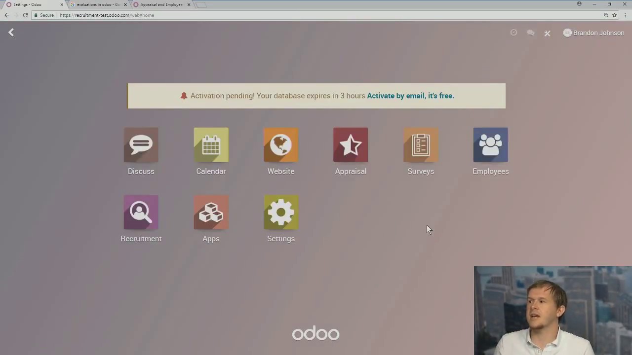 Odoo Recruitment and Appraisal: Find and Maintain the Best Employees | 21.08.2018

Learn how to organize open positions and job applications, manage employee evaluations, track job offers, employee contracts, ...