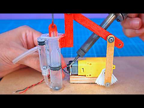 Make a Amazing DIY Water Pump Model with Recycled Materials | Science Projects