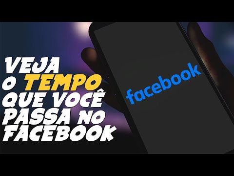 Como VER o TEMPO que VOCÊ PASSA no FACEBOOK