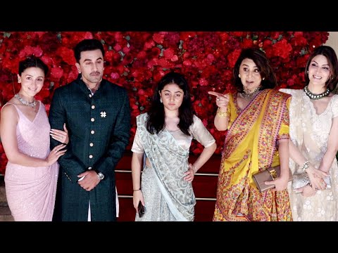 Ranbir Kapoor Niece Samara Sahani Confidently Posing Solo At Mamu Aadar Jain-Alekha Advani Wedding