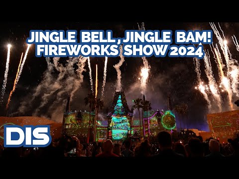 Jingle Bell, Jingle BAM! Holiday Fireworks Show 2024 | Disney's Hollywood Studios