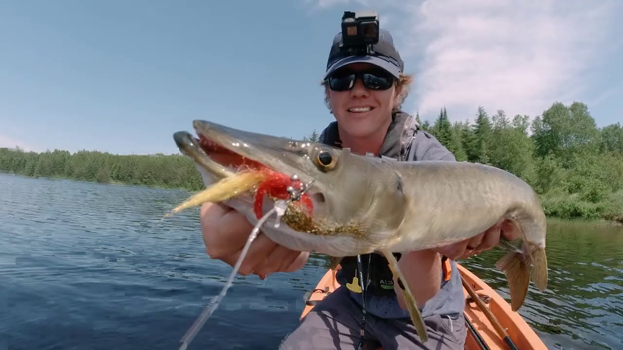 Fly Fishing for MUSKY (I DID IT) - Jay Siemens