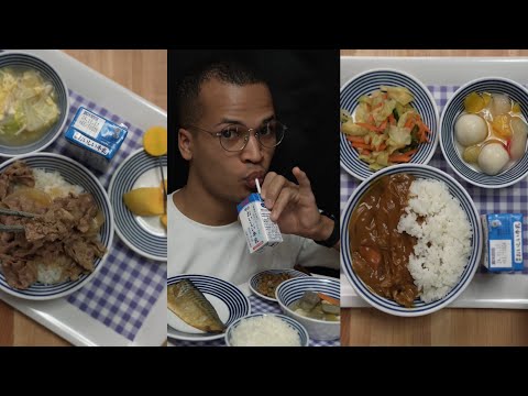 Japanese School Lunch for a Week