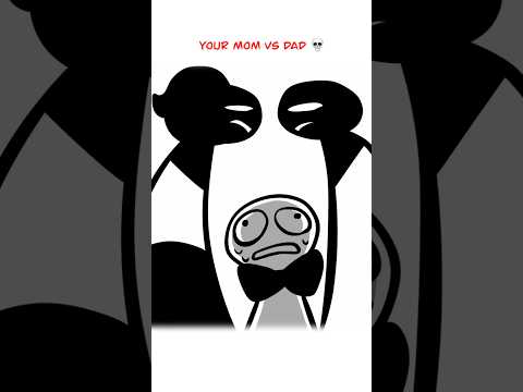 Mom Vs Dad ๐
(Animation Meme) Anim: RedFlowerCrown #shorts